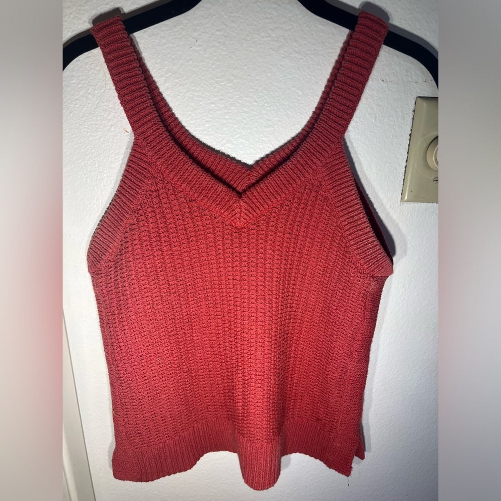 Summer knit, tank sweater, madewell